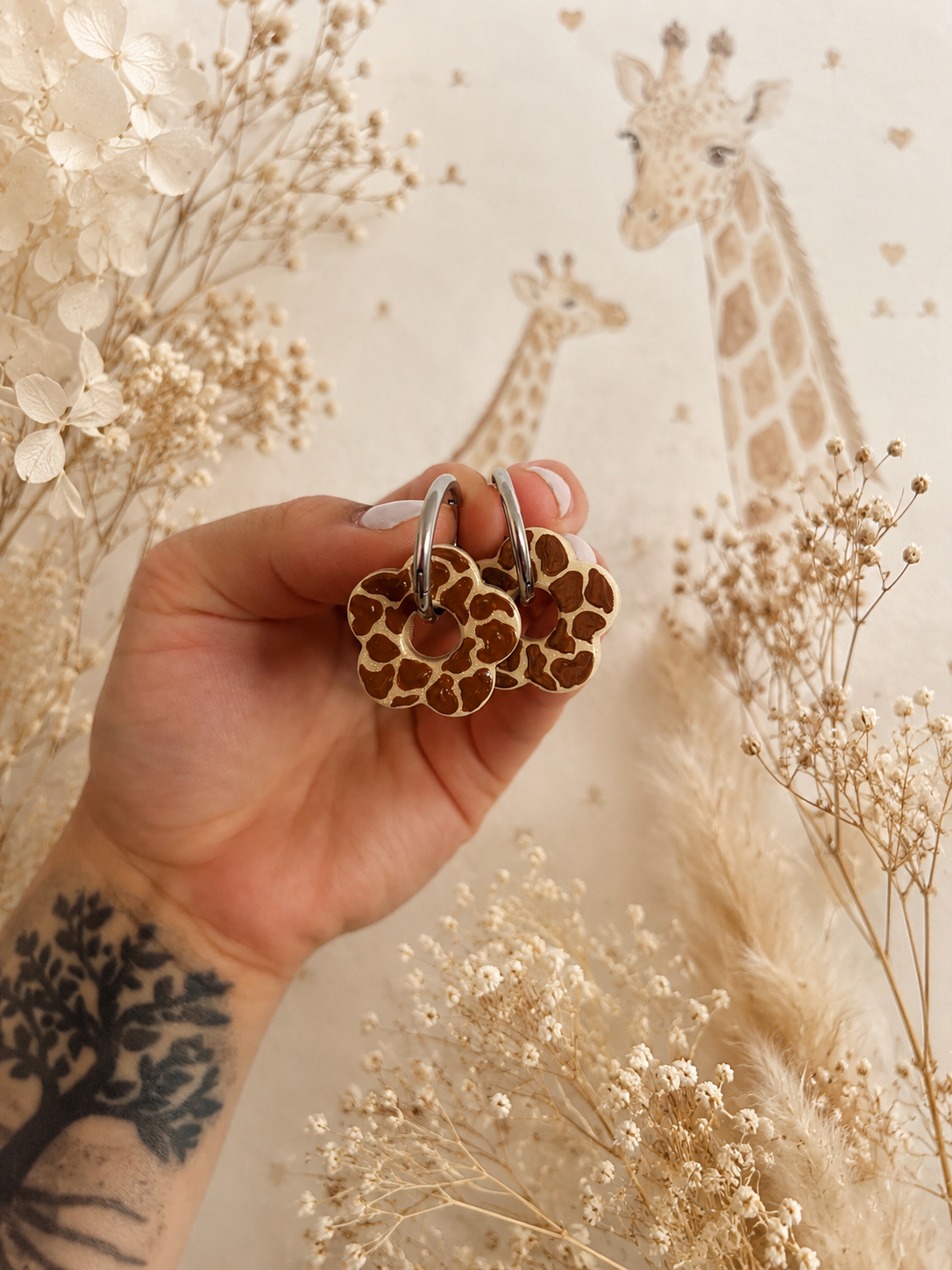 Boucles interchangeables girafe