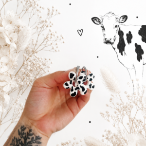 Boucles interchangeables vache