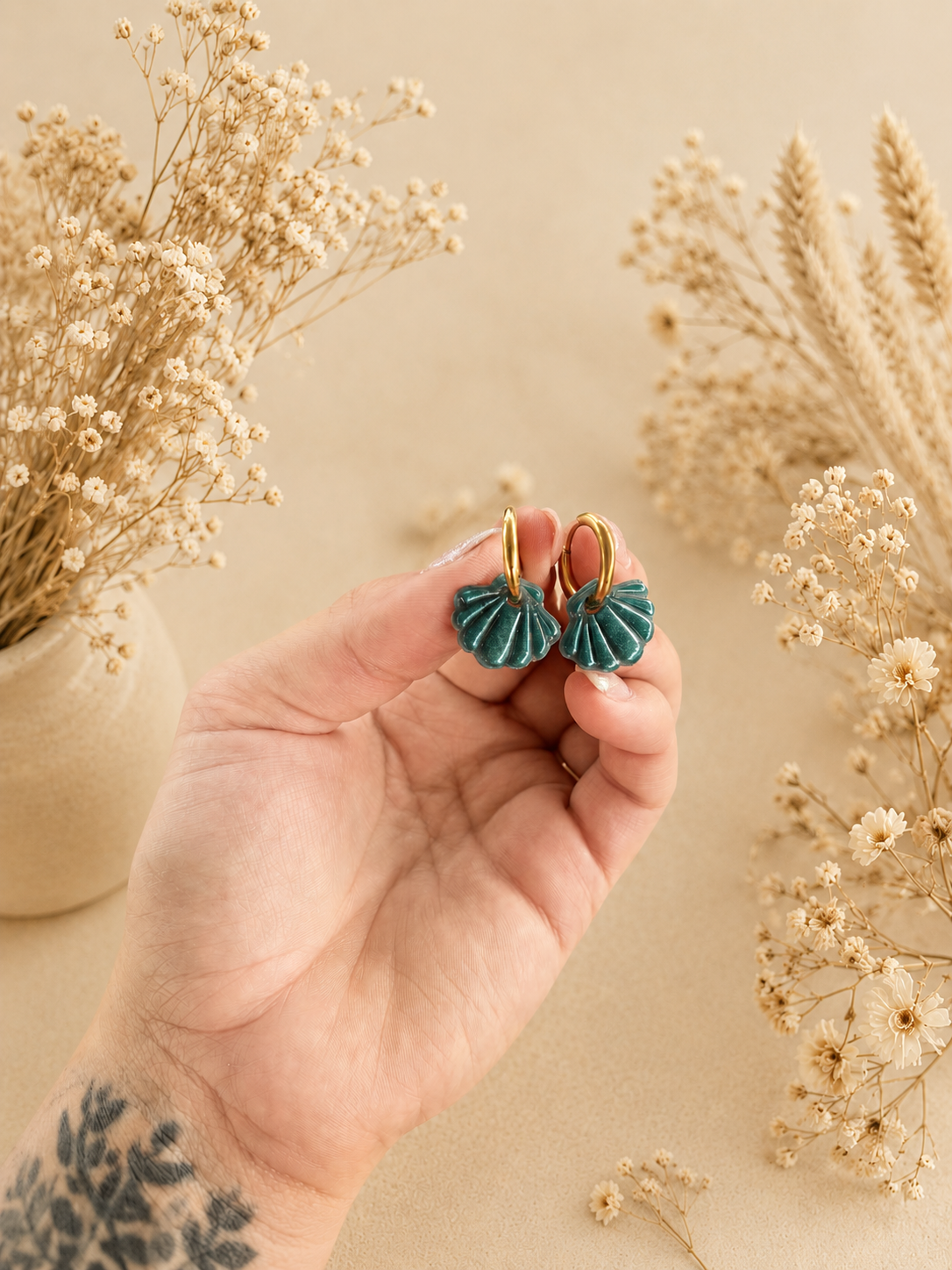 Boucles d'oreilles interchangeables Alizée – Image 2