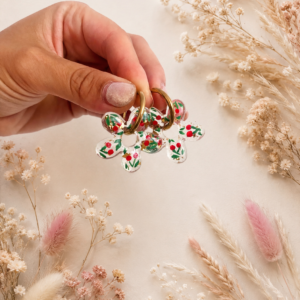 Boucles interchangeables cerises